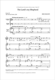 The Lord's My Shepherd SATB choral sheet music cover